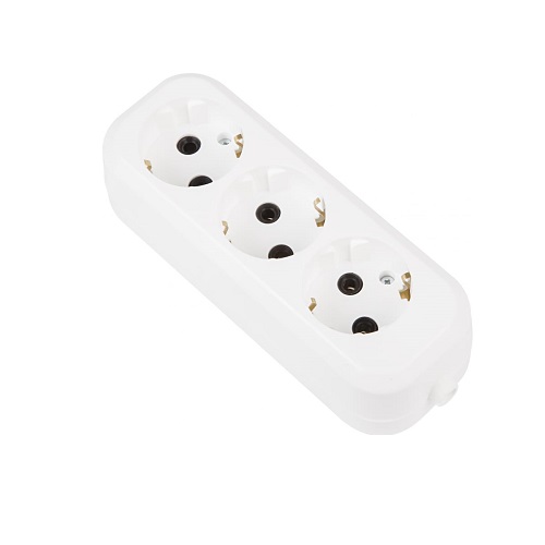 

Колодка PROconnect 11-8712 3 гнезда с/з PROconnect «Эконом», 11-8712