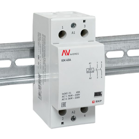фото Контактор модульный EKF km-av-2-40-20-230V в Уфе