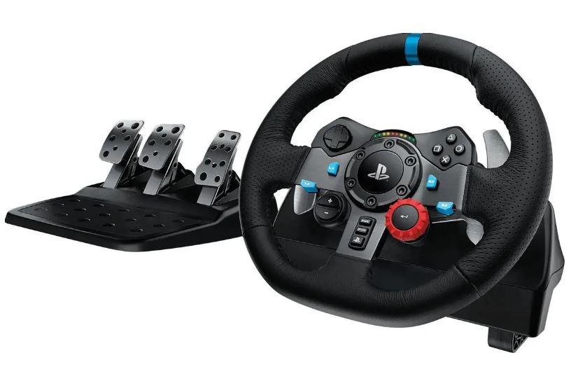 

Руль Logitech G29 Driving Force Racing 941-000114 14кноп. (с педалями) черный, G29 Driving Force Racing