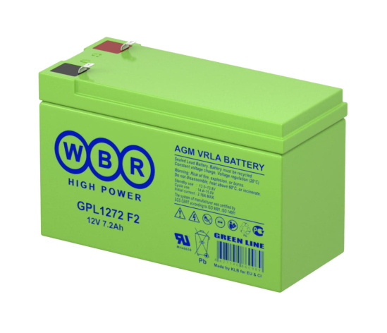 фото Батарея  WBR GPL1272 WBR в Омске