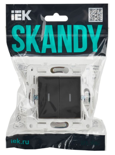 фото Переключатель двухклавишный  IEK SK-V22-1-10-K53 в Самаре