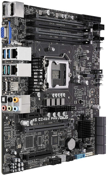 фото Материнская плата mATX ASUS WS C246M PRO в Ростове-на-Дону