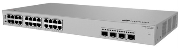 

Коммутатор Huawei S310S-24P4J 98012523 (L2+, 24*10/100/1000BASE-T ports (400 W PoE+), 4*2.5GE SFP ports, built-in AC power), S310S-24P4J