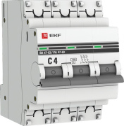 фото Автоматический выключатель EKF mcb4763-3-04C-pro