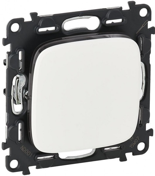 

Переключатель Legrand 752706 Valena ALLURE DIY, 1-клавишный, 10А, 250В, белый, 752706