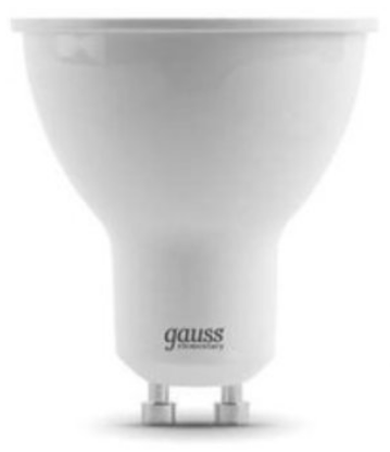 

Лампа светодиодная Gauss 13616 LED Elementary MR16 GU10 5.5W 2700К 1/10/100, 13616
