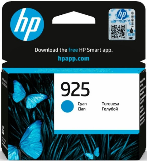 Изображение товара Картридж HP G25 EvoMore Cyan для HP OfficeJet Pro 8123 и моделей