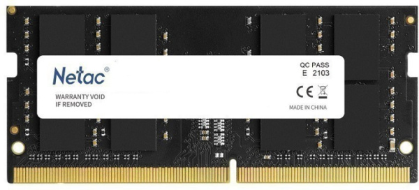 фото Модуль памяти SODIMM DDR4 16GB Netac NTBSD4N26SP-16 в Уфе