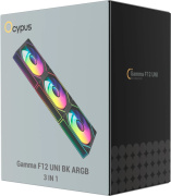 фото Вентилятор Ocypus Gamma F12 UNI BK ARGB 3 IN 1