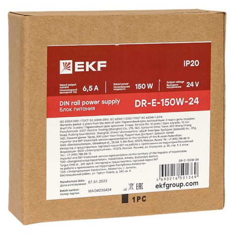 фото Блок питания  EKF DR-E-150W-24 в Омске