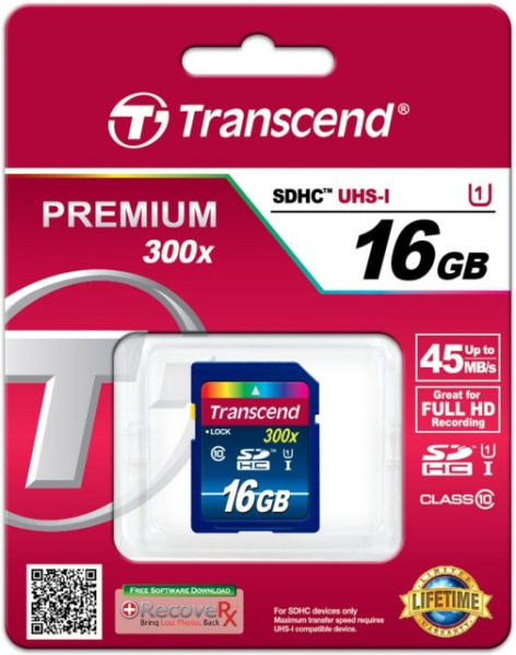 фото Карта памяти SDHC 16GB Transcend TS16GSDU1 в Волгограде