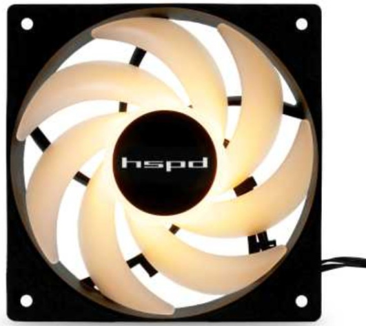 фото Вентилятор для корпуса HSPD M1-1201BK-ARGB в Уфе
