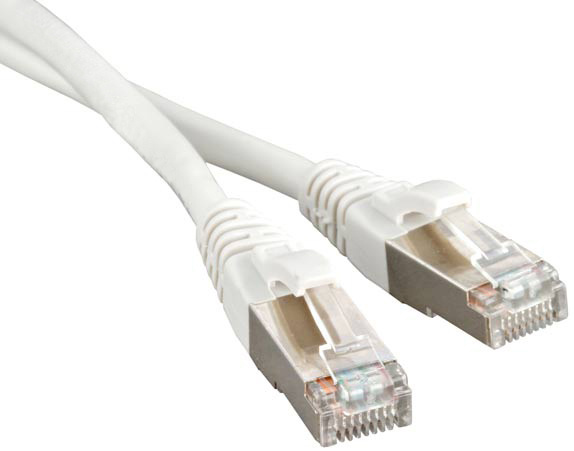 фото Кабель патч-корд F/UTP 5e кат. 1м Hyperline PC-LPM-STP-RJ45-RJ45-C5e-1M-LSZH-WH в Перми