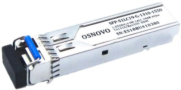 фото Модуль SFP OSNOVO SFP-S1LC19-G-1310-1550 в Самаре