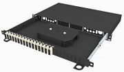 фото Кросс оптический стоечный TopLAN КРСв-Top-1U-32SC/U-OM2-BK