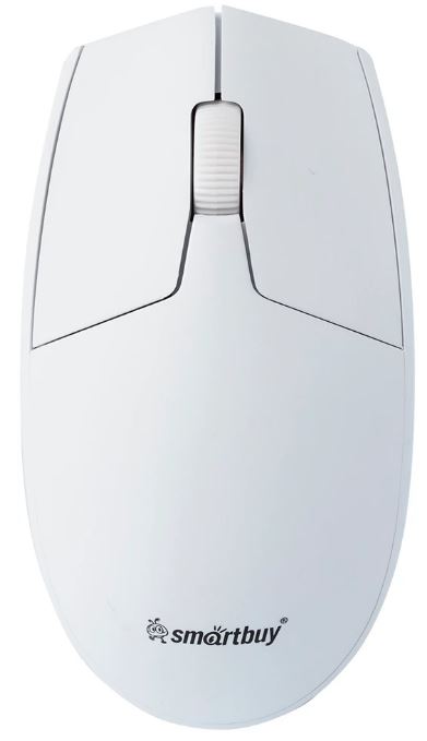 

Мышь Wireless SmartBuy ONE 203AG-W белая (1/100), ONE 203AG-W