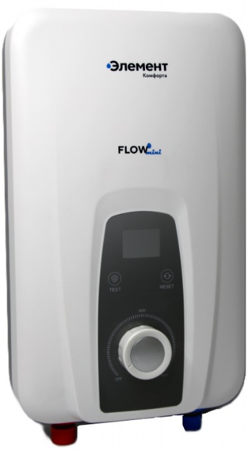 

Водонагреватель проточный Элемент Комфорта FLOW Mini - 6,5 ECFM006 электрический, FLOW Mini - 6,5