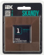 фото Рамка одинарная  IEK SK-M12-M-K30 в Санкт-Петербургe
