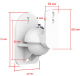 фото Крепление потолочное UNITEKI SMP1604W в Казани