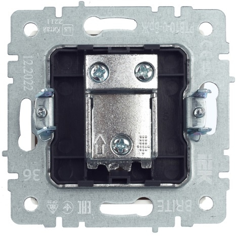 фото Розетка телевизионная проходная  IEK BR-A10-P-K36 в Омске