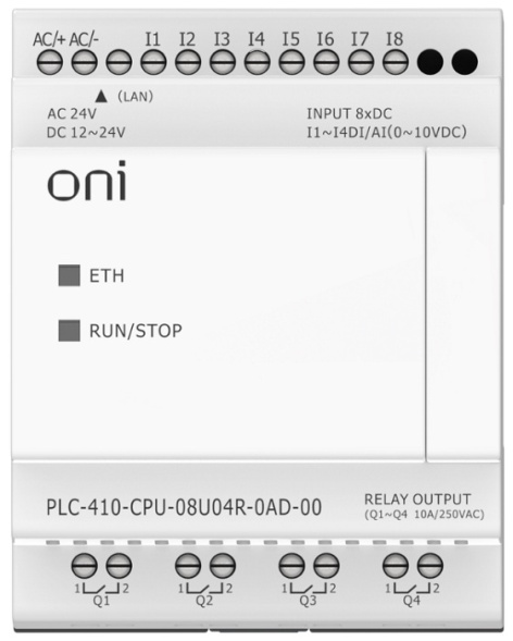 фото Модуль  ONI PLC-410-CPU-08U04R-0AD-00 в Санкт-Петербургe