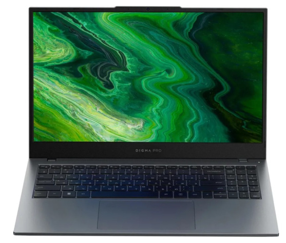 фото Ноутбук  Digma Pro Fortis M в Волгограде 15.6 ", Core i7, 32 Гб RAM, 512 Гб SSD, UHD Graphics, Серый