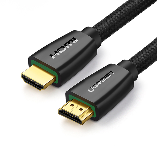 

Кабель интерфейсный HDMI-HDMI UGREEN 40408_ M/M, 1 м, черный, 40408_