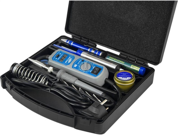 Изображение товара Набор МЕГЕОН 00310 паяльная станция демонтаж монтаж 65 Вт регулятор