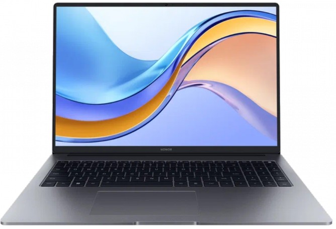 

Ноутбук Honor Magicbook X16 2025 5301ALWS i5-13420H/16GB/512GB SSD/UHD Graphics/16" WUXGA IPS/cam/WiFi/BT/Windows/Gray, Magicbook X16 2025