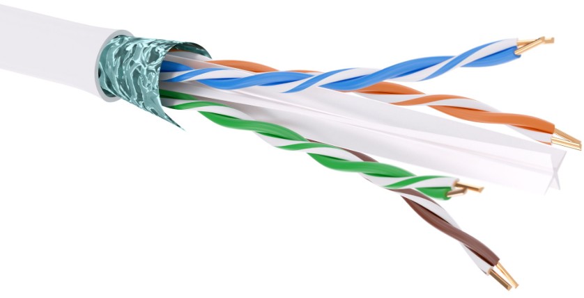

Кабель витая пара F/UTP 6 кат. 4 пары DKC RN6FUK02WH 23AWG(0.58 мм), медь, одножильный (solid), внутренний, полиолефин, нг(A)-LS, белый, 'RAM telecom', RN6FUK02WH