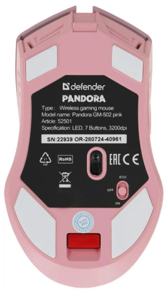 фото Мышь Wireless Defender Pandora GM-502 в Уфе