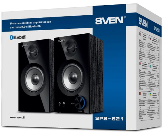 фото Портативная акустика 2.0 Sven SPS-621 в Волгограде