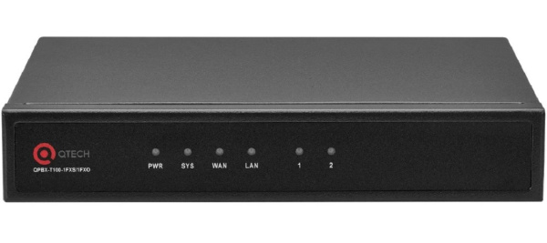 фото АТС IP  QTECH QPBX-T100-1FXS/1FXO в Казани