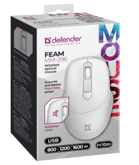 фото Мышь wireless Defender MM-296 в Омске