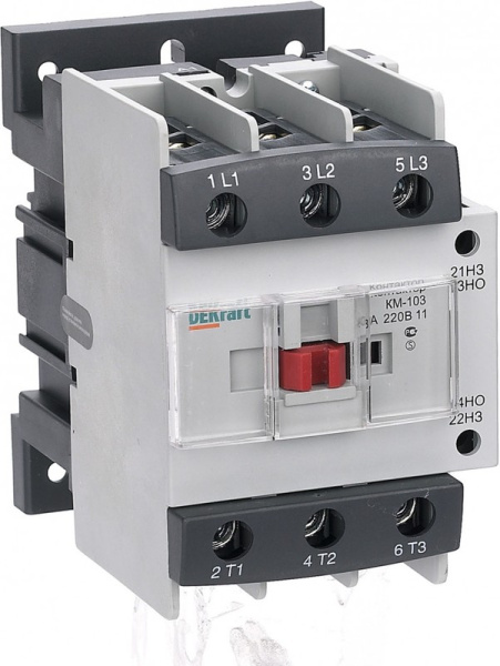 Изображение товара Контактор DEKraft 22143DEK для управления асинхронными двигателями