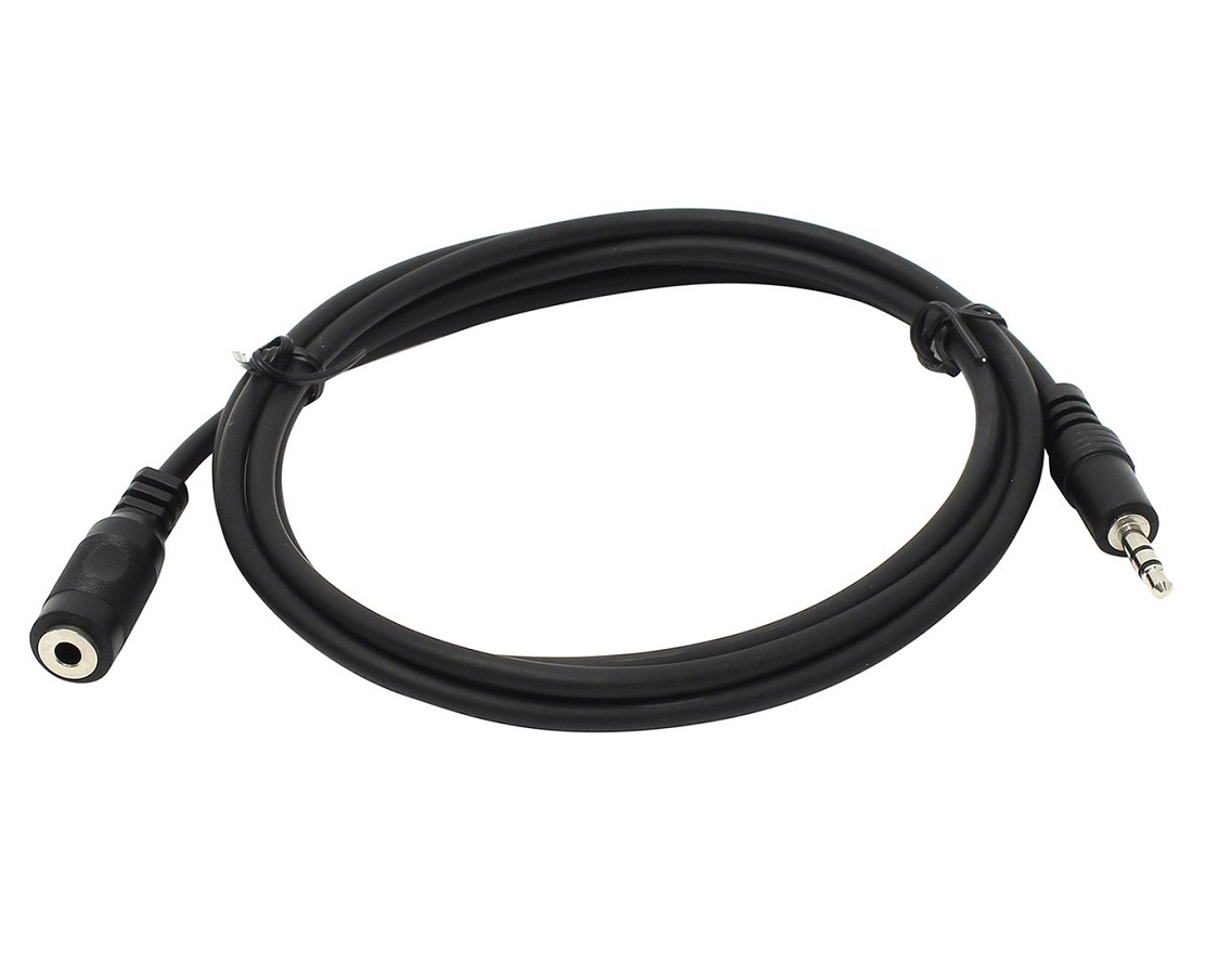 

Кабель Telecom TAV7179-2M 3.5 Jack (M) - 3.5 Jack (F), стерео, аудио, 2m, TAV7179-2M