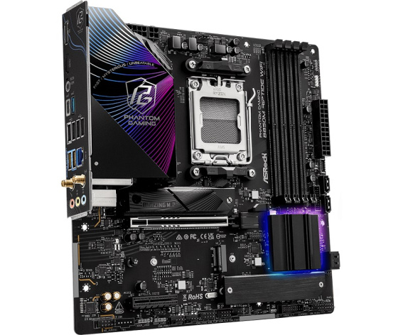 фото Материнская плата mATX ASRock B850M RIPTIDE WIFI