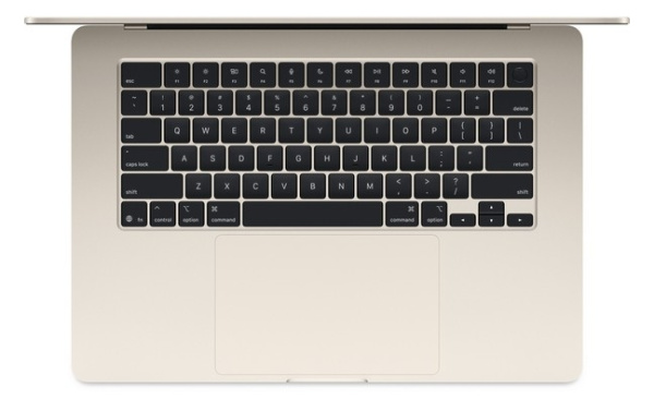 фото Ноутбук  Apple MacBook Air 15 2026 в Санкт-Петербургe 15.3 ", M, 16 Гб RAM, 512 Гб SSD, Золотистый