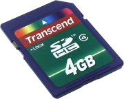 фото Карта памяти 4GB  Transcend TS4GSDHC4