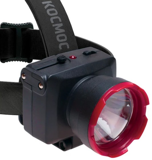 

Фонарь налобный Космос KOCAccuH1WLED светодиодный аккумуляторный H1W, 2 режима, 1W LED, 500mah, зарядка от сети, KOCAccuH1WLED
