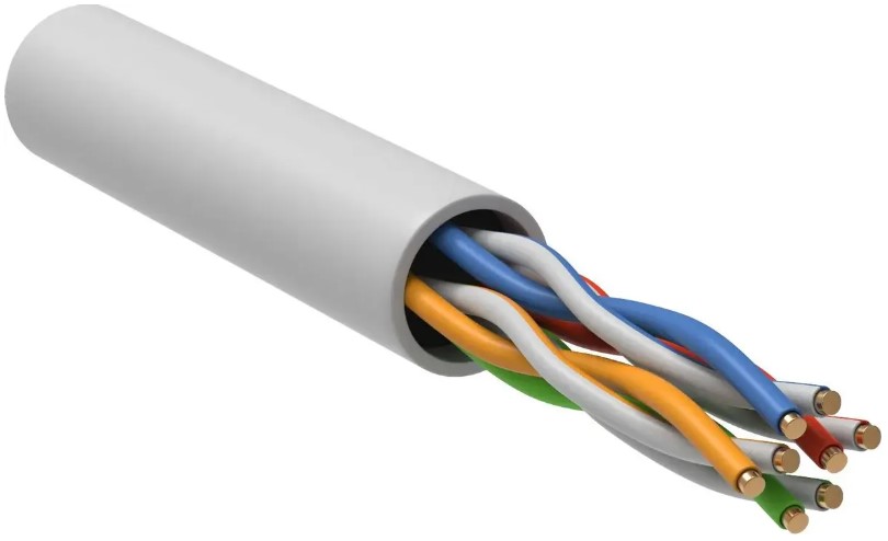 

Кабель витая пара U/UTP 5e кат. 4 пары ITK LC1-C5E04-128-T-P-R 0,52мм solid PVCLS нг(А)-LSLTx белый (305м) РФ/Т, LC1-C5E04-128-T-P-R