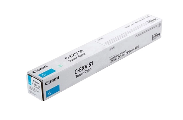 

Картридж Canon C-EXV51L 0485C002 голубой для Canon iR ADV C55xx (26000 стр.), C-EXV51L
