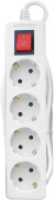 фото Удлинитель TOKOV ELECTRIC TKE-C01-BU4-3-1-ZV