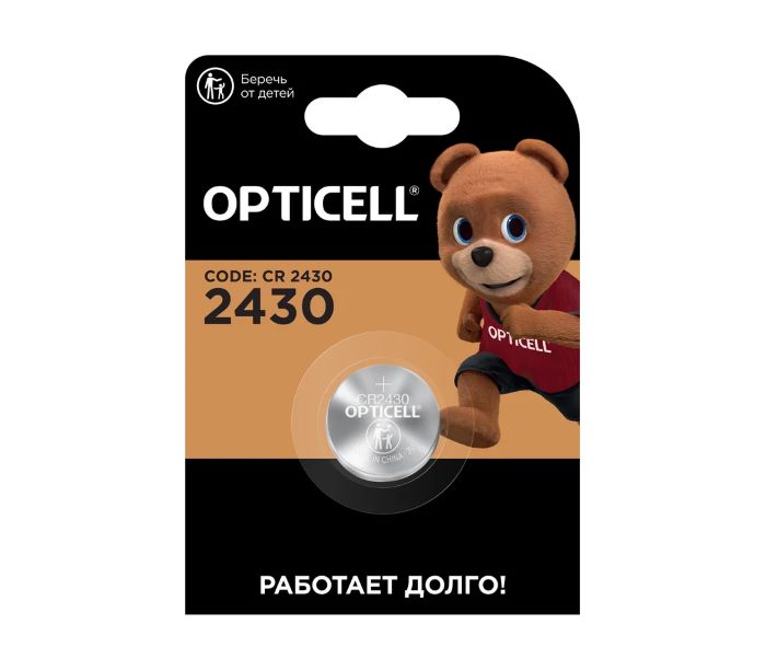 

Батарейка OPTICELL 5060009 литиевый CR2430 (блист.1шт) Specialty Opticell, 5060009