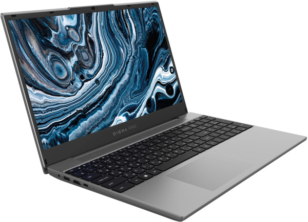 фото Ноутбук  Digma Pro Breve в Перми 15.6 ", Ryzen 7, 16 Гб RAM, 512 Гб SSD, Radeon RX Vega 8, Темно-серый