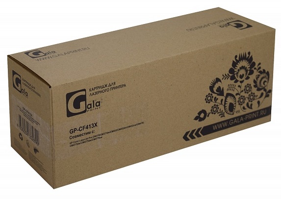 

Картридж GalaPrint GP_CF413X/046H_M для принтеров HP Color LaserJet Pro CM377/CM377dw/Canon LBP654Cx/LBP653Cdw/MF735Cx/MF734Cdw/ Magenta 5000 копий, GP_CF413X/046H_M