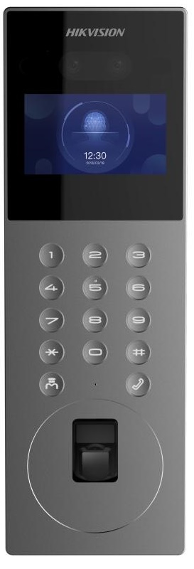 

Вызывная панель HIKVISION DS-KD9203-FTE6 2 Мп многоабонентская IP с функцией распознавания лиц, LСD-экран, 800x480., DS-KD9203-FTE6