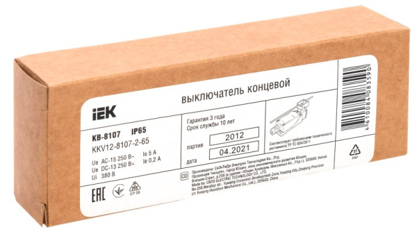 фото Выключатель концевой IEK KKV12-8107-2-65 в Уфе