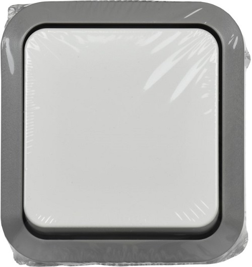 

Переключатель одноклавишный IEK TS-V10-0-10-55-K41 TORS 10А IP55 TS201 серо-белый, TS-V10-0-10-55-K41
