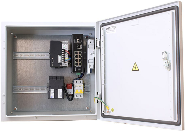 Изображение товара Коммутатор PoE OSNOVO OS-44T1(SW-60812/I)